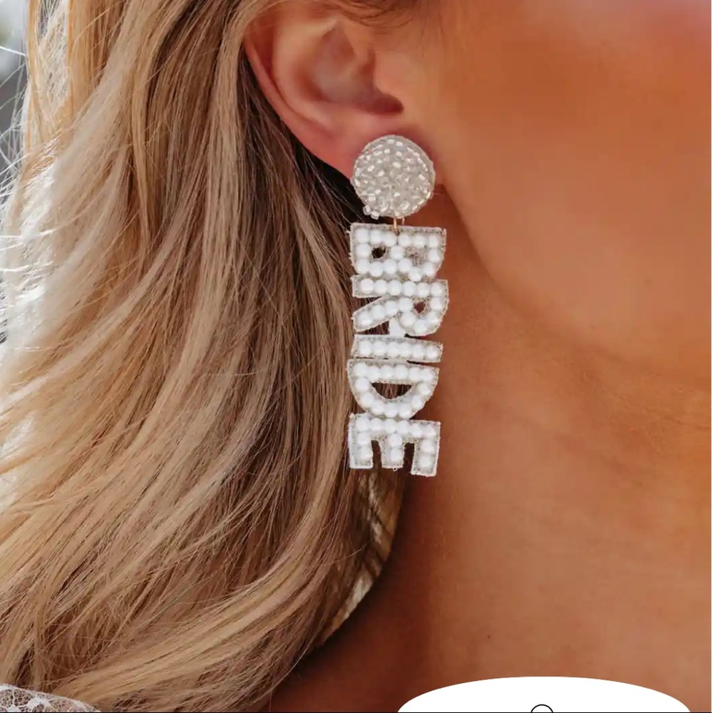 Bride earrings